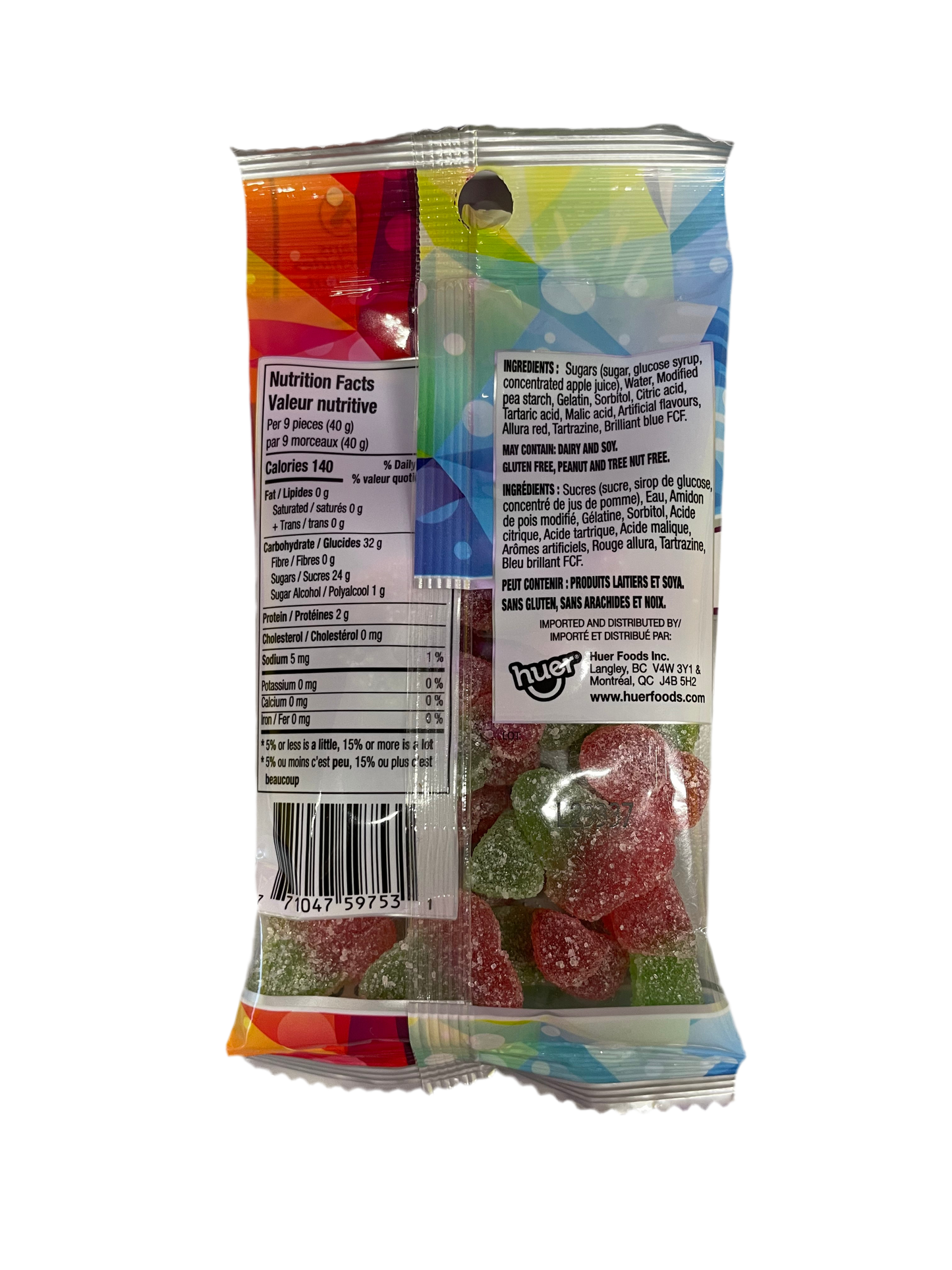 Huer Sour Twin Cherry 75g