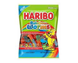Haribo Rainbow Worms 142g