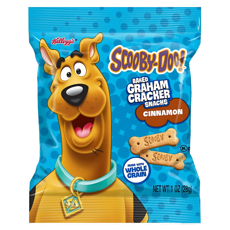 Scooby-Doo Graham Cracker Snacks Cinnamon 28g