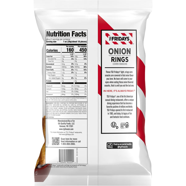 TGI FRIDAYS ONION RINGS 56,7g