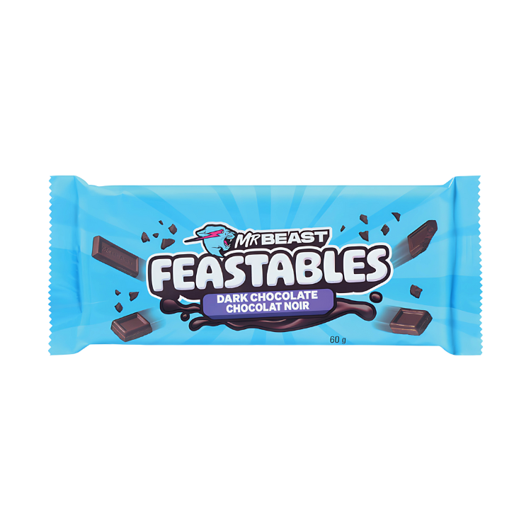 Mr Beast Feastables Chocolat Noir 60g