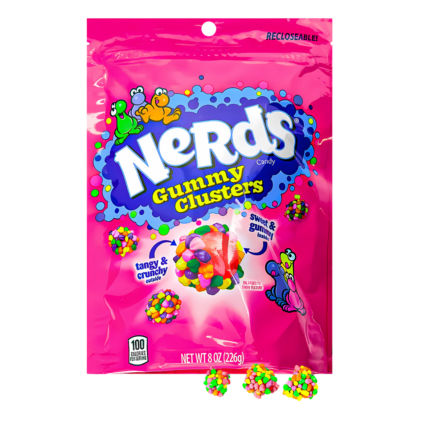 Nerds Gummy Clusters Rainbow 226g
