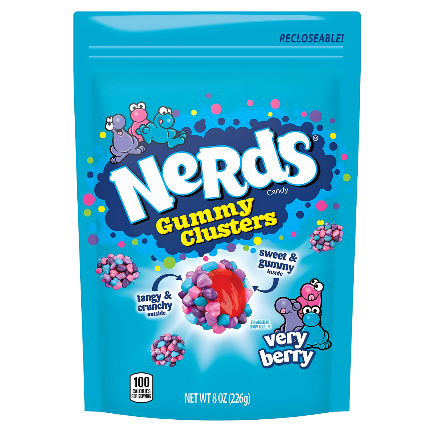 Nerds Gummy Clusters Very Berry 226g