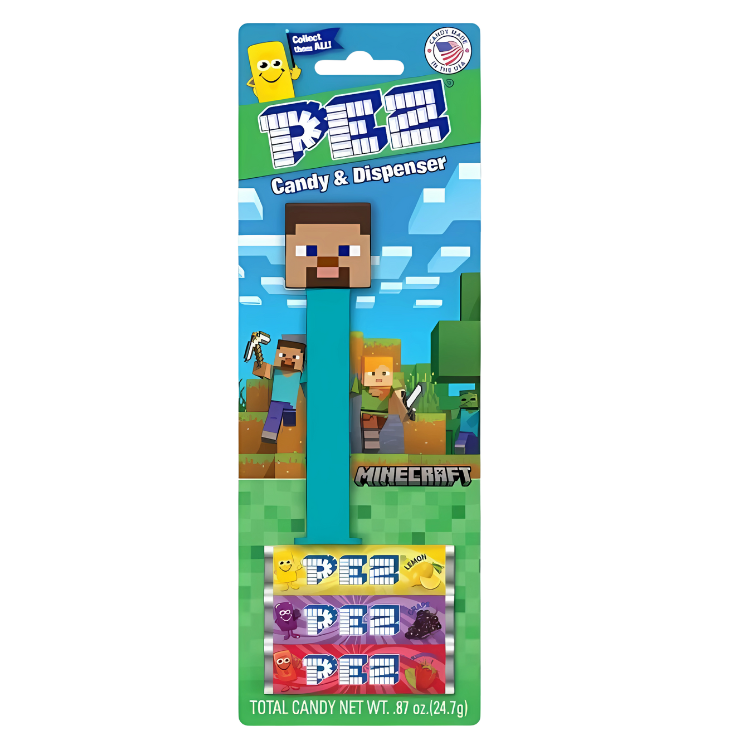 PEZ Minecraft 24,7g