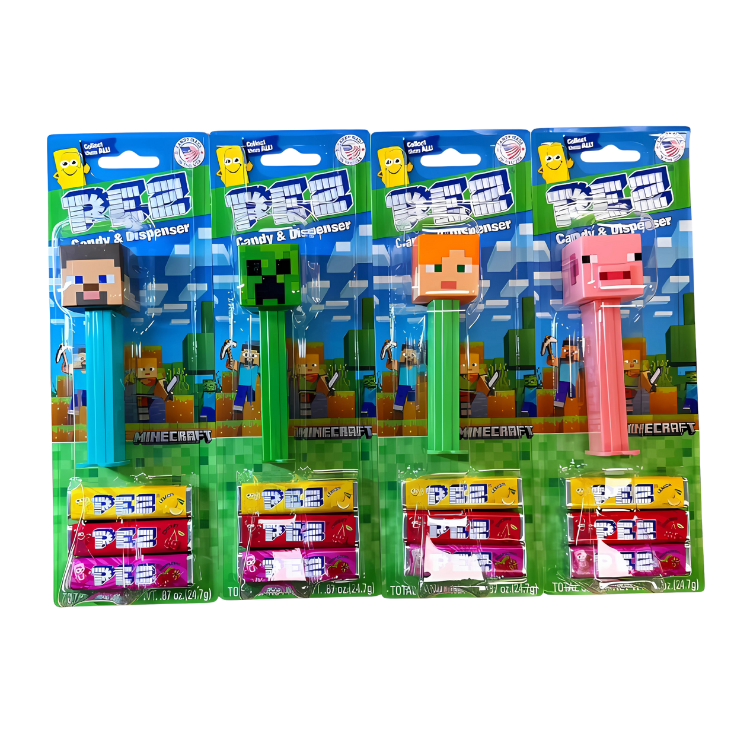 PEZ Minecraft 24,7g