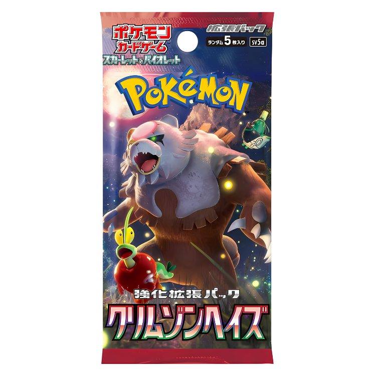 Pokémon Crimson Haze Booster Pack (Japanese)