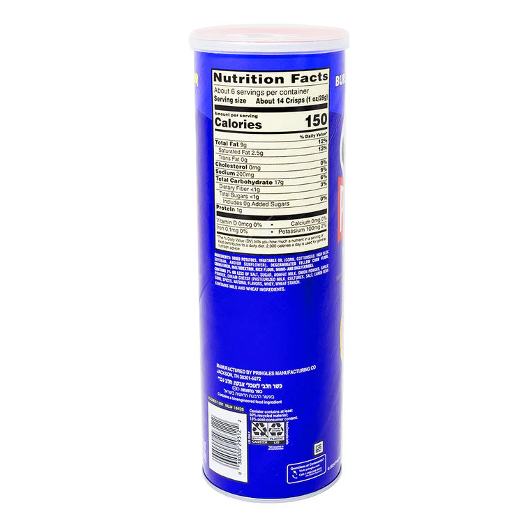 PRINGLES EVERYTHING BAGEL 159g