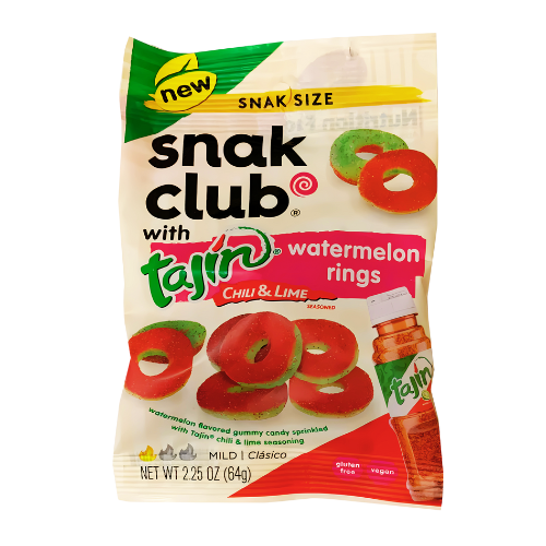 Snak Club Tajin Watermelon Rings 64g