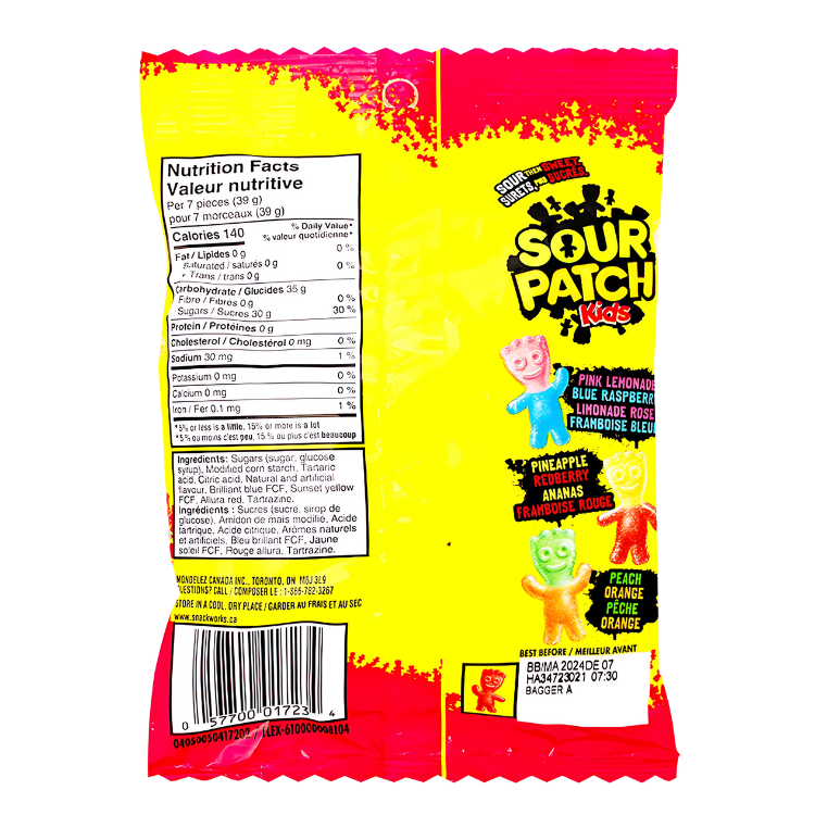Sour Patch Kids Heads 2 in 1 154g