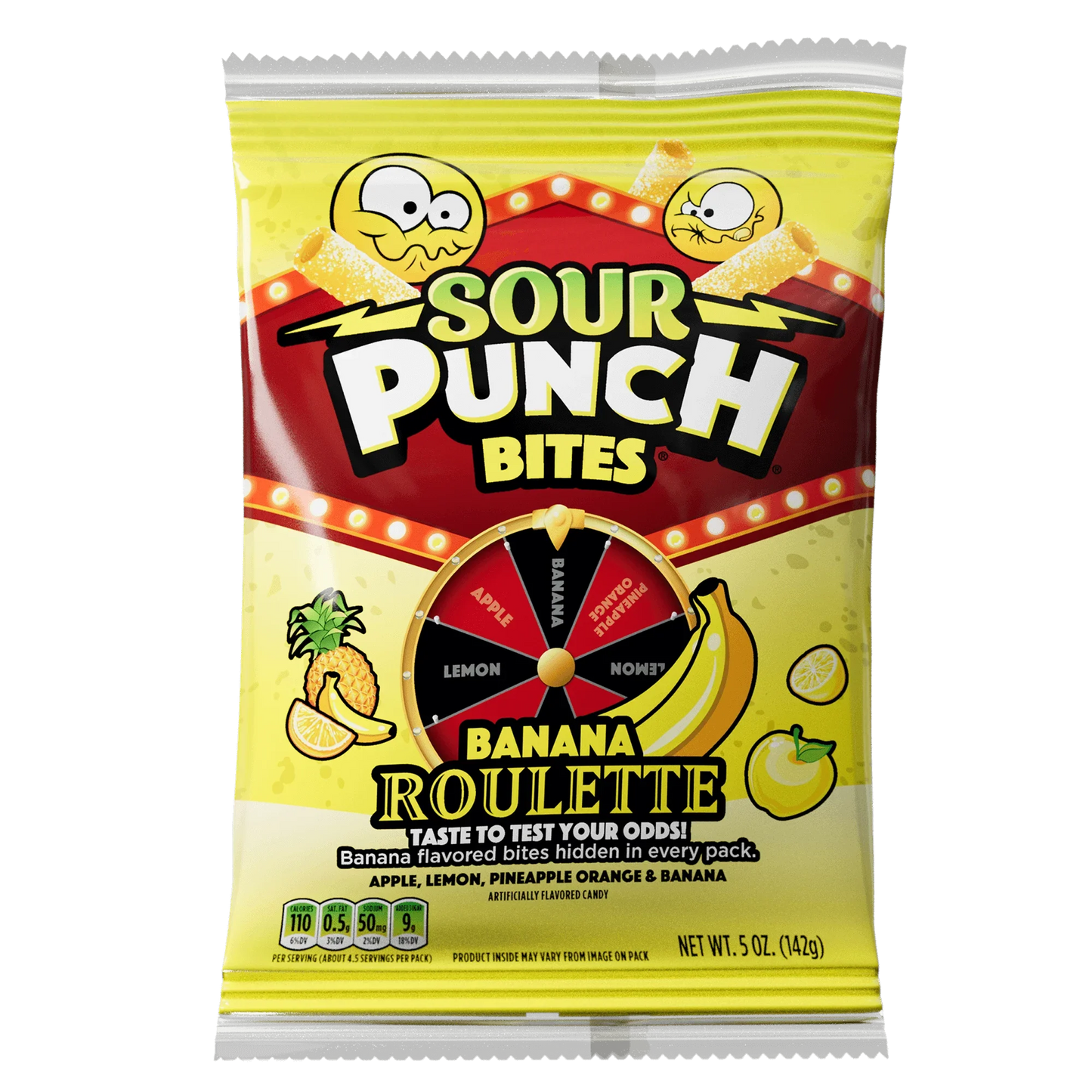 Sour Punch Banana Roulette 142g