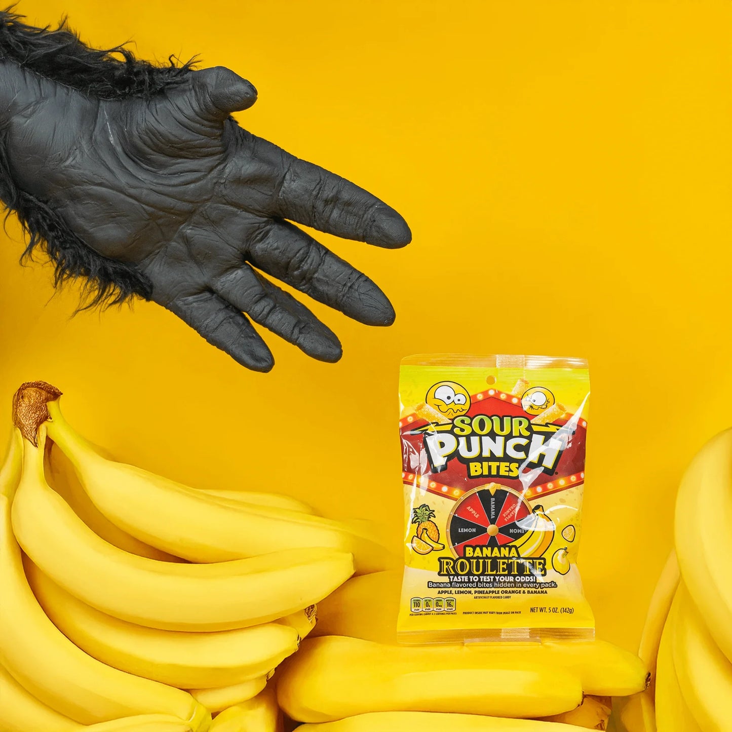 Sour Punch Banana Roulette 142g