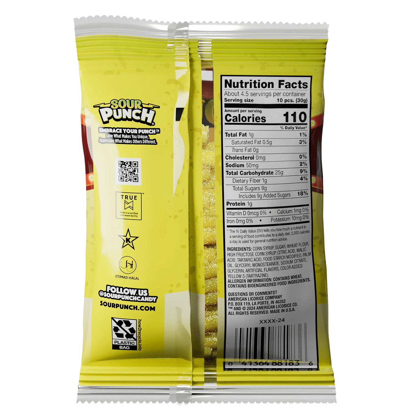 Sour Punch Banana Roulette 142g