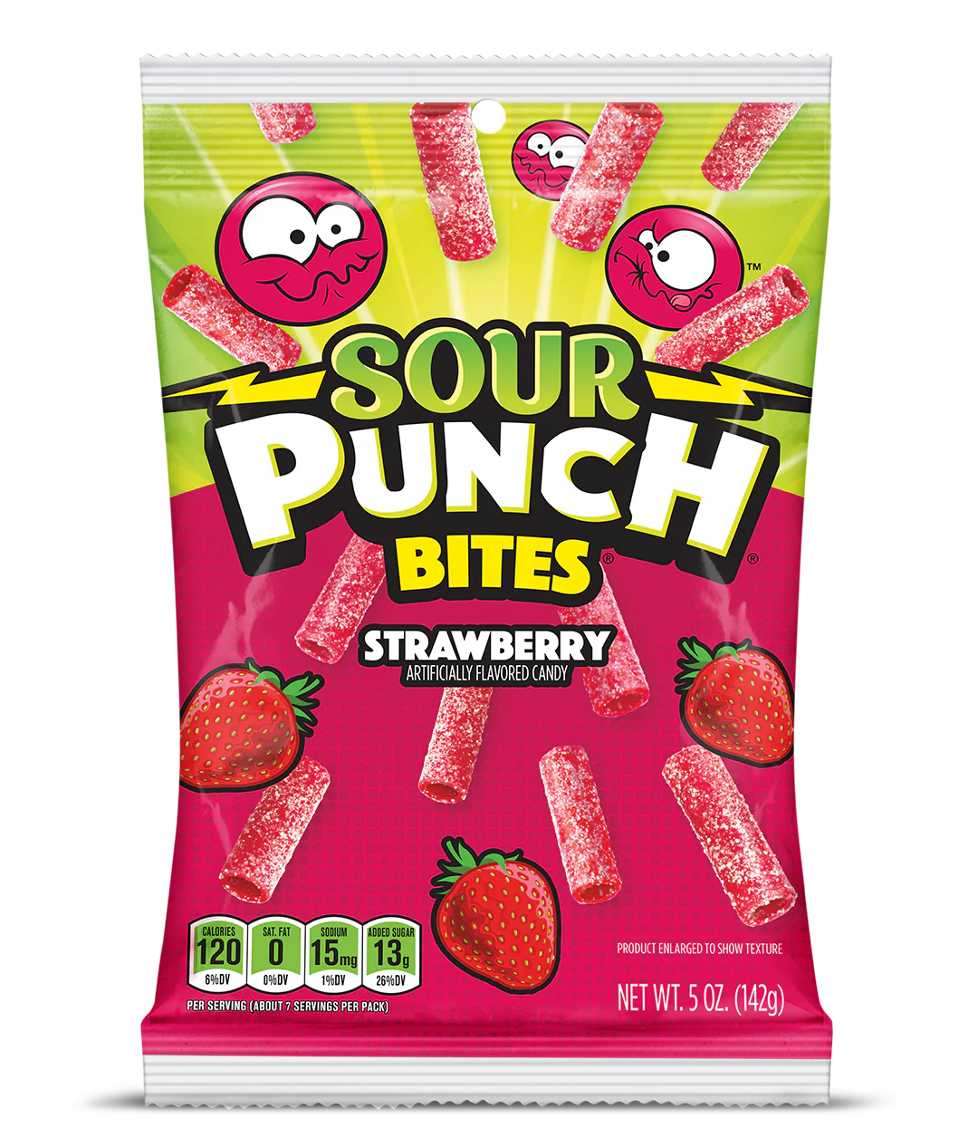 Sour Punch Bites Strawberry 142g