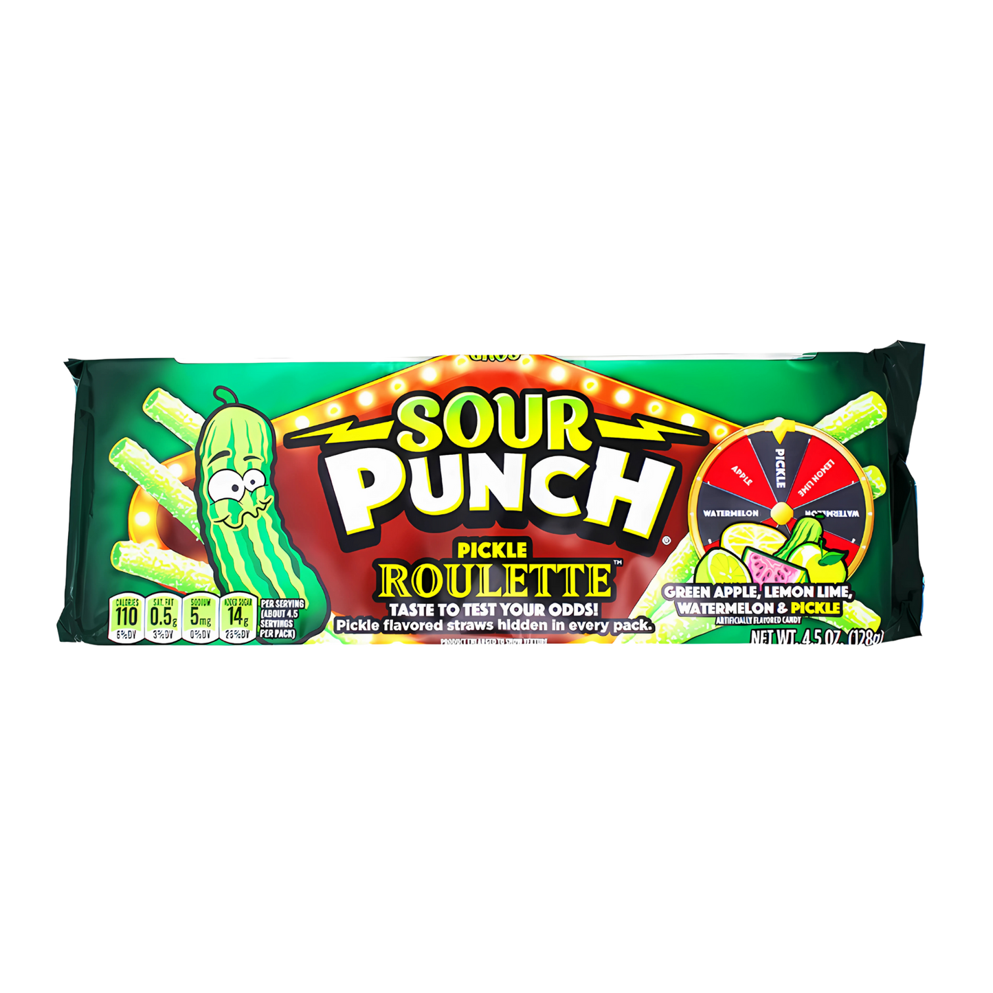 Sour Punch Pickle Roulette 128g