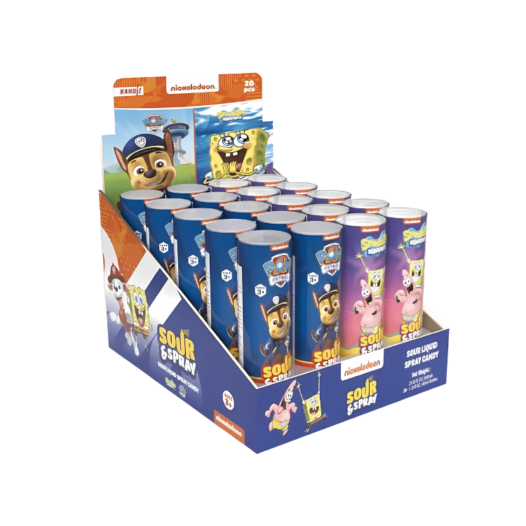 Nickelodeon Sour & Spray 40mL - Spay + gel acidulé
