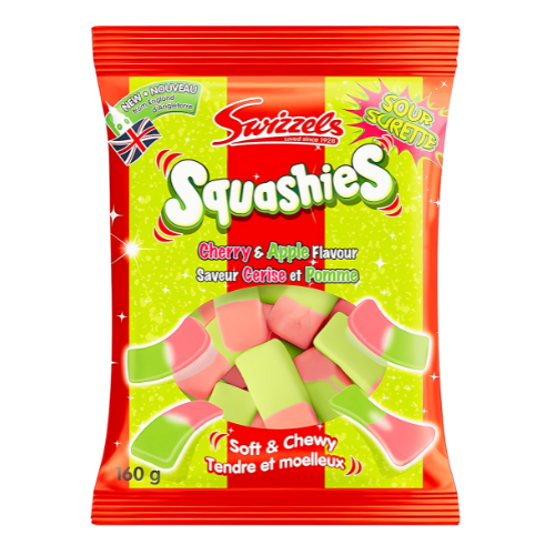 Squashies Cherry & Apple 160g
