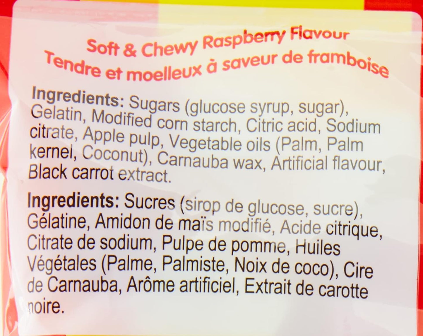 Squashies Original Raspberry 160g