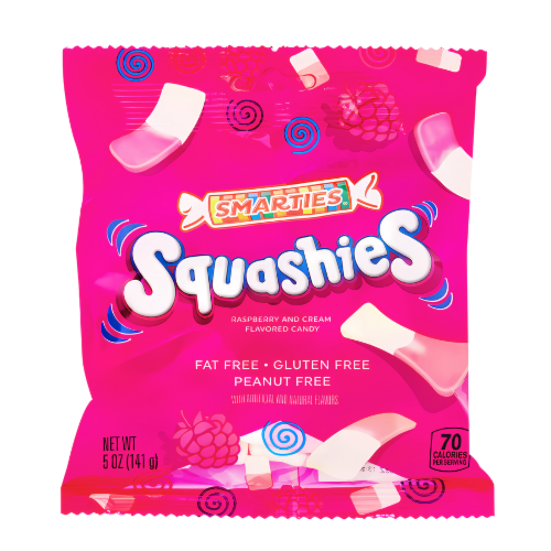 Squashies Raspberry & Cream 141g