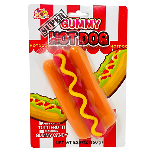 Super Gummy Hot Dog 150g