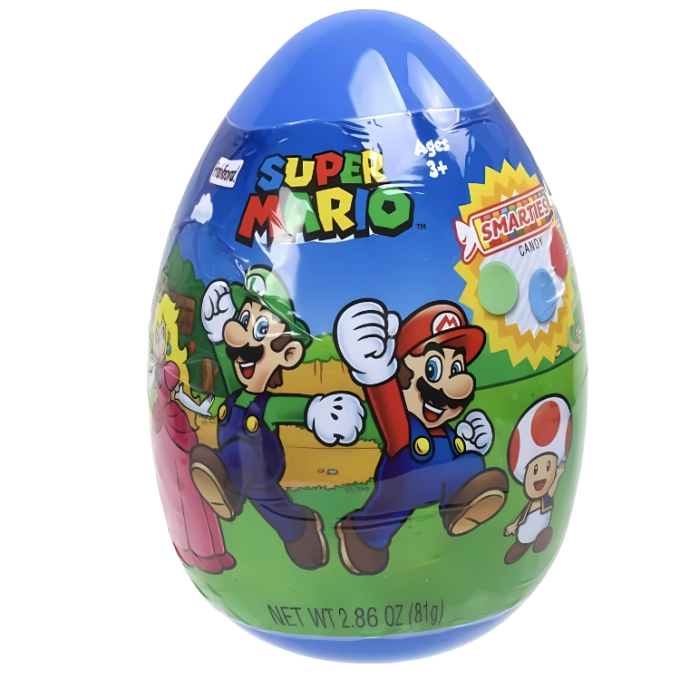 Super Mario Eggs with Smarties Candy 5g