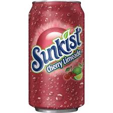 SUNKIST LIMONADE CERISE 355ml