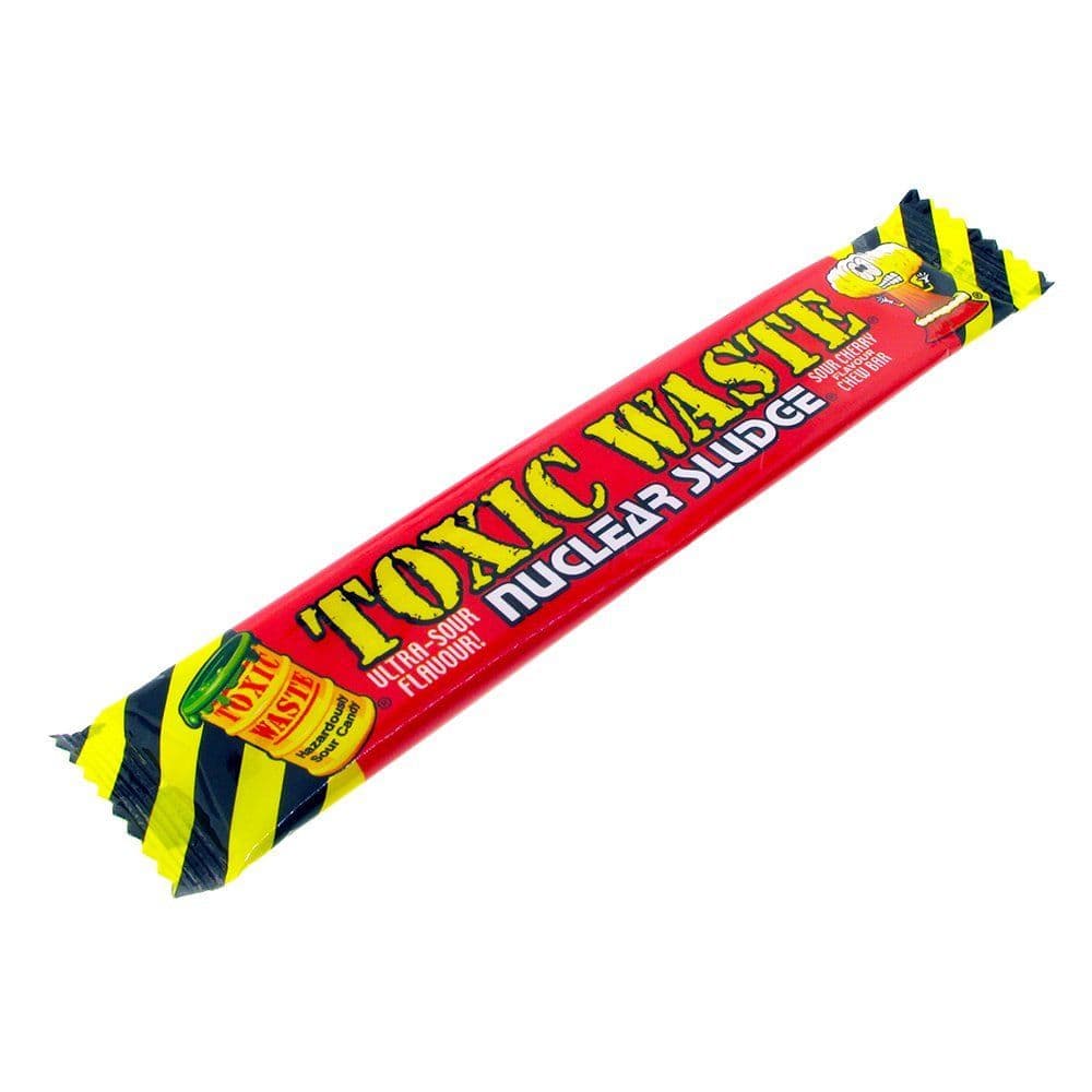 TOXIC WASTE NUCLEAR SLUDGE CHEW BAR SOUR CHERRY 20g