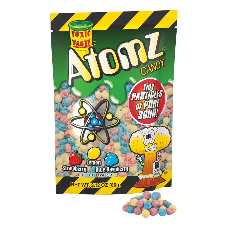Toxic Waste Atomz Candy 60g (Ultra Sour)