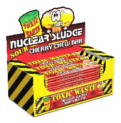 TOXIC WASTE NUCLEAR SLUDGE CHEW BAR SOUR CHERRY 20g