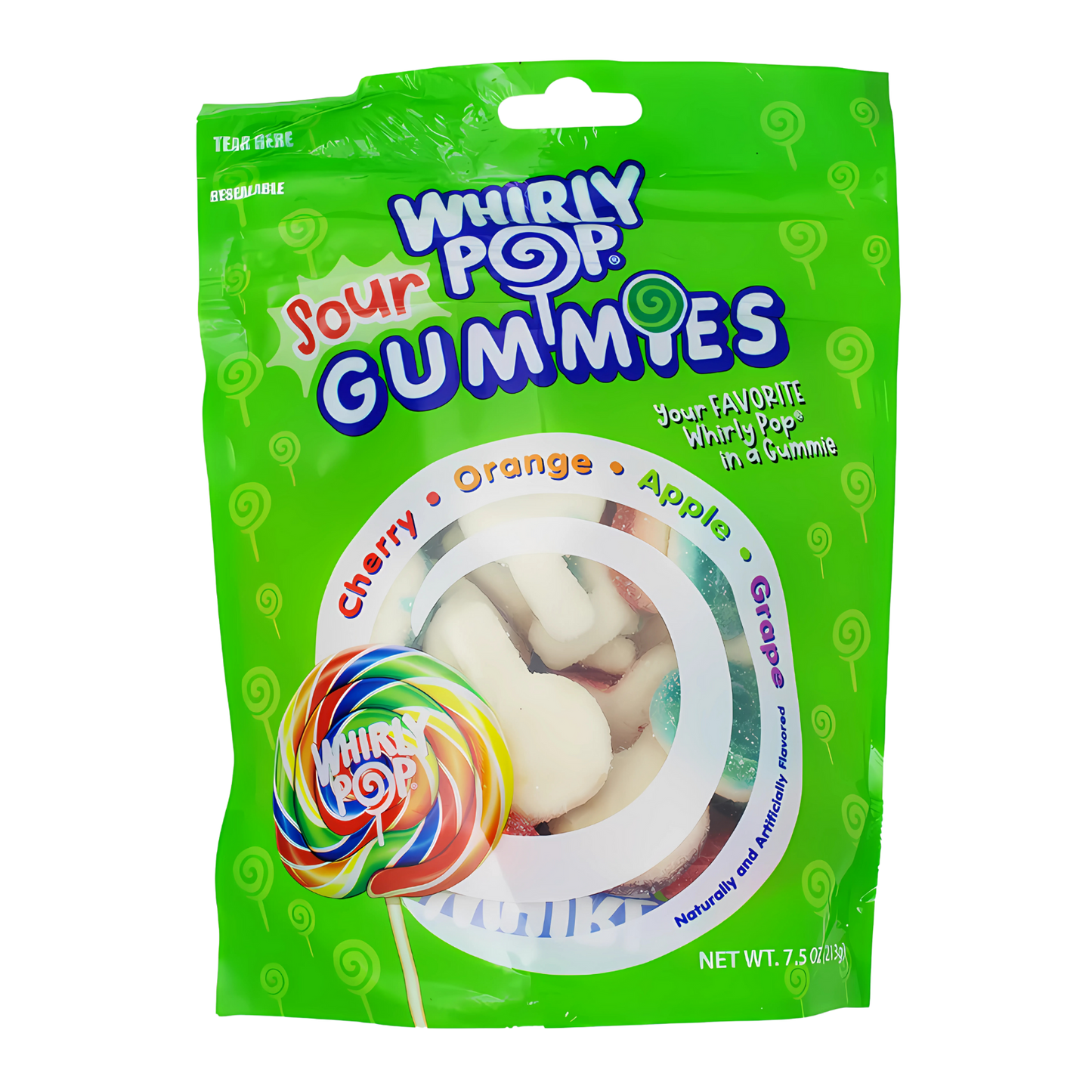 Whirly Pop Sour Gummies 213g