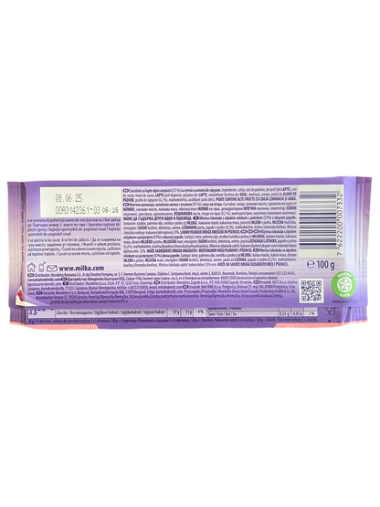 MILKA STRAWBERRY 100g