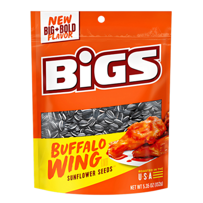 BIGS BUFFALO WINGS SUNFLOWER SEEDS 152g