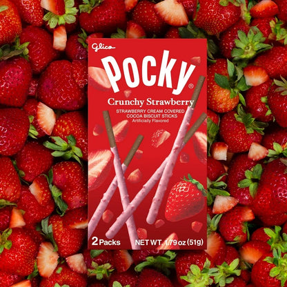 POCKY CRUNCHY STRAWBERRY 51g