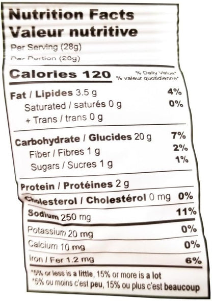 PRETZEL PZAZZ SOUR CREAM & CHIVE 56g