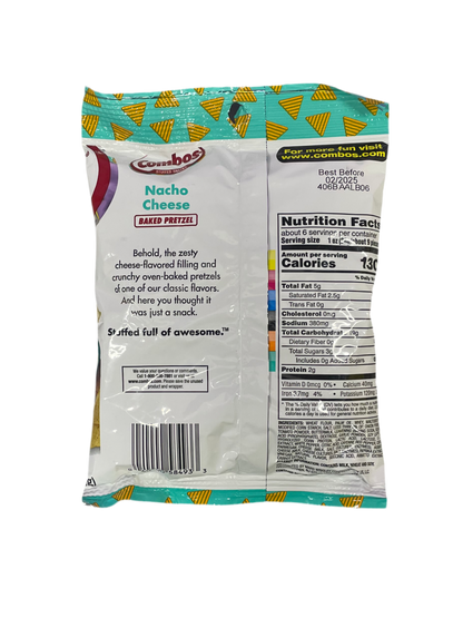 COMBOS BRETZEL NACHO CHEESE 178g