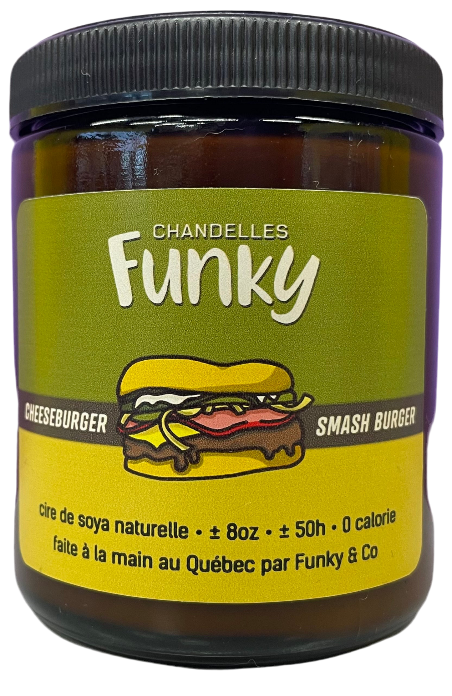 CHANDELLE FUNKY CHEESEBUEGER SMASH BURGER 8oz