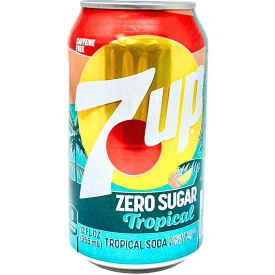 7UP Zero Tropical 355ml