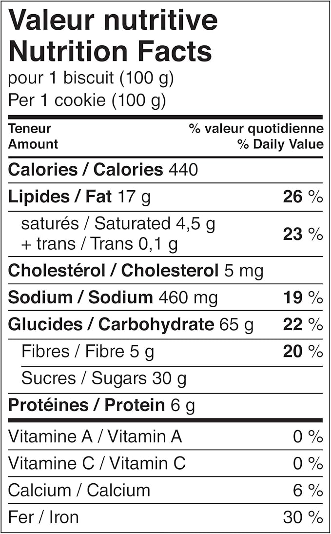 BIG DADDY COOKIE CHOCOLATE CHIPS 100g