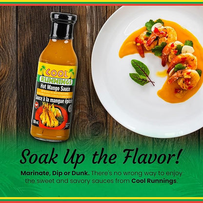 Cool Runnings Hot Mango Sauce 350mL