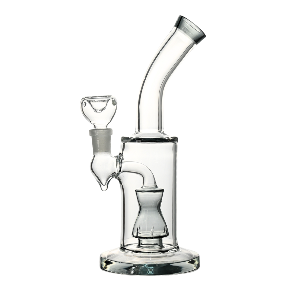 Green Cyl Horn Perc 8''