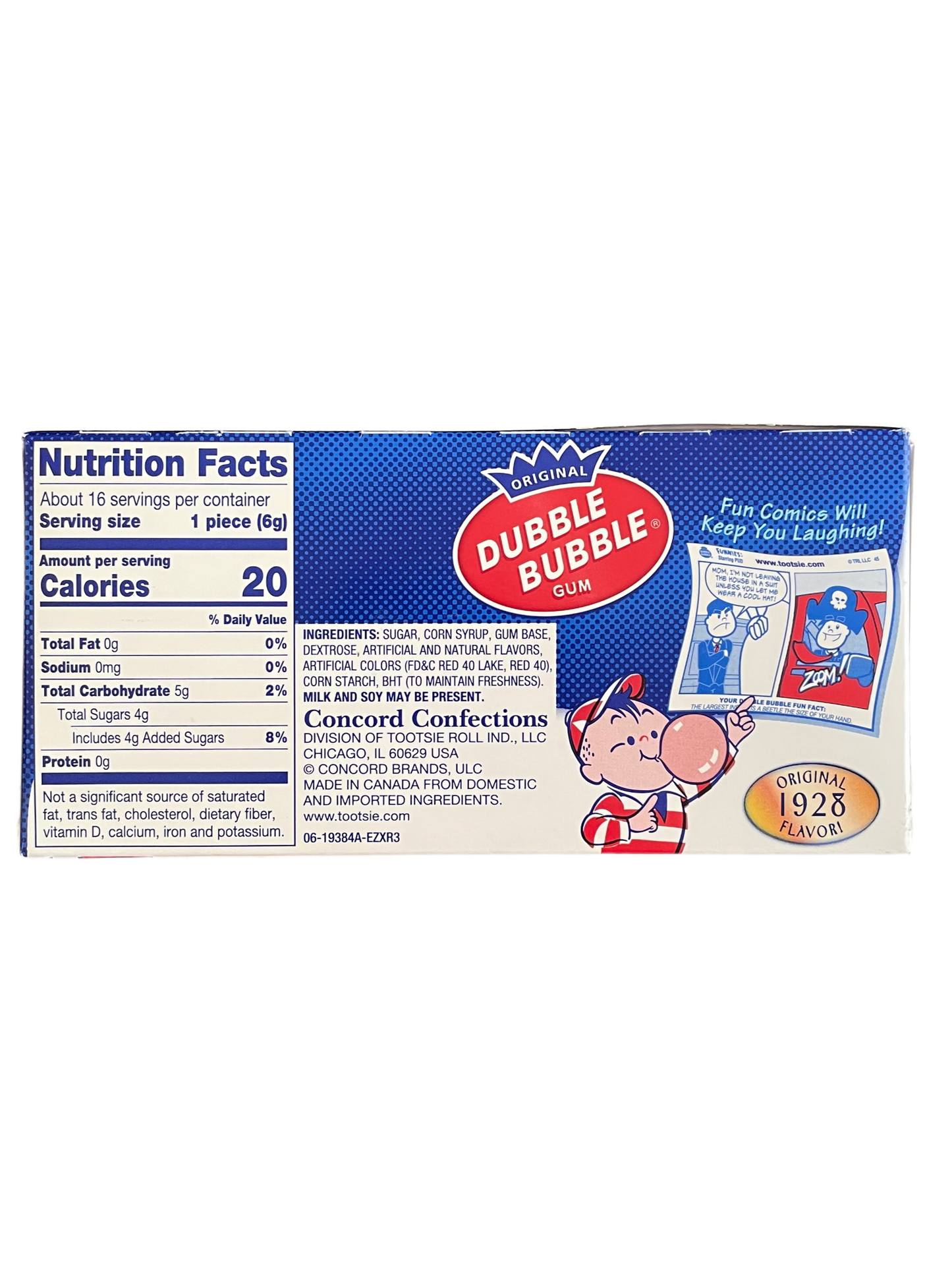 ORIGINAL DUBBLE BUBBLE GUM