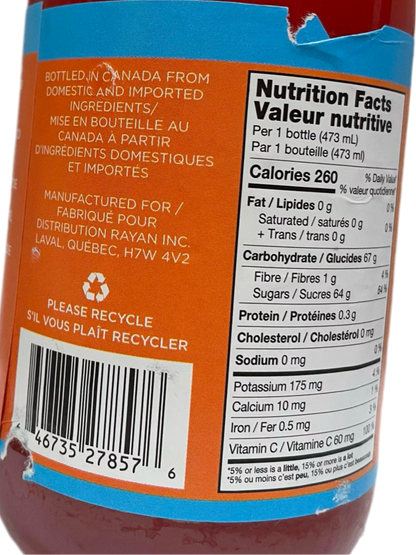 TIVA FRUIT PUNCH 473mL