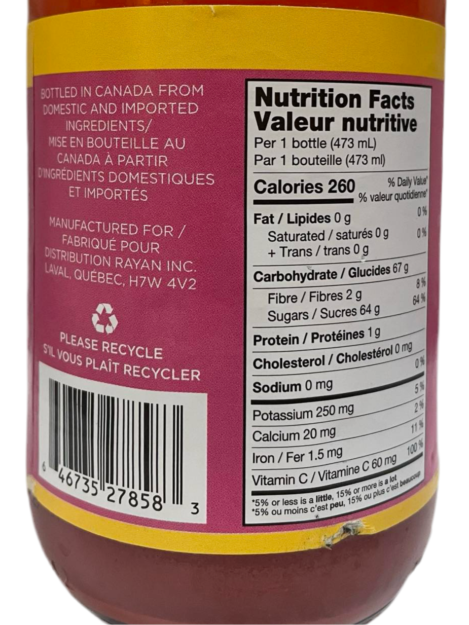 TIVA GOYAVE ANANAS 473mL
