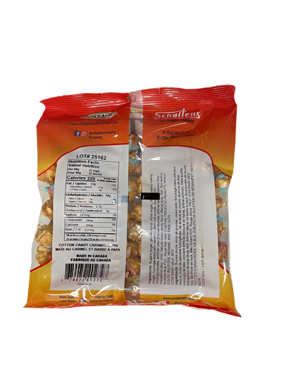 POPCORN CARAMEL ET BARBE À PAPA 125g