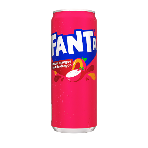 FANTA MANGUE ET FRUIT DU DRAGON 330mL