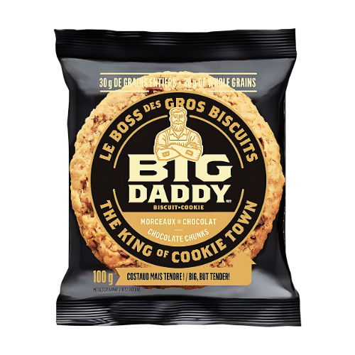 BIG DADDY COOKIE CHOCOLATE CHIPS 100g