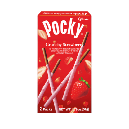 POCKY CRUNCHY STRAWBERRY 51g