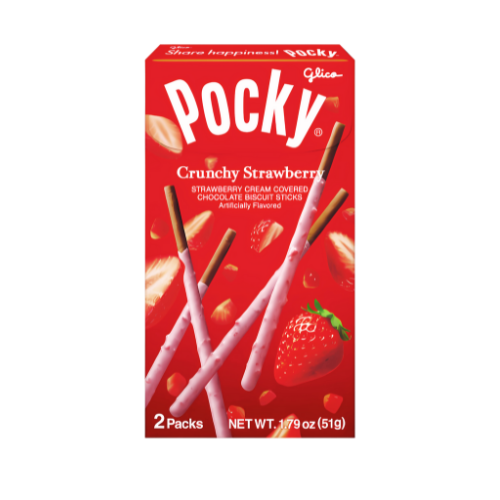 POCKY CRUNCHY STRAWBERRY 51g