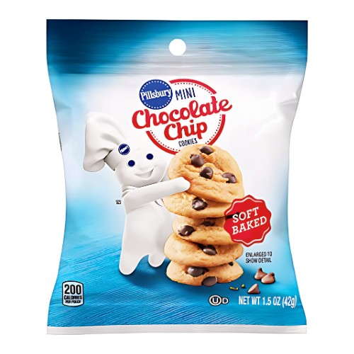 PILLSBURY MINI BISCUITS AUX GRAINS DE CHOCOLAT 42g