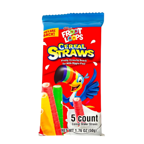 FROOT LOOPS CEREAL STRAW 50g