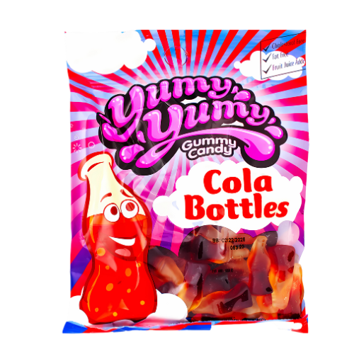 YUMY YUMY COLA BOTTLES 114g